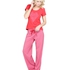 Pyjama pants Renese Butterfly, Red