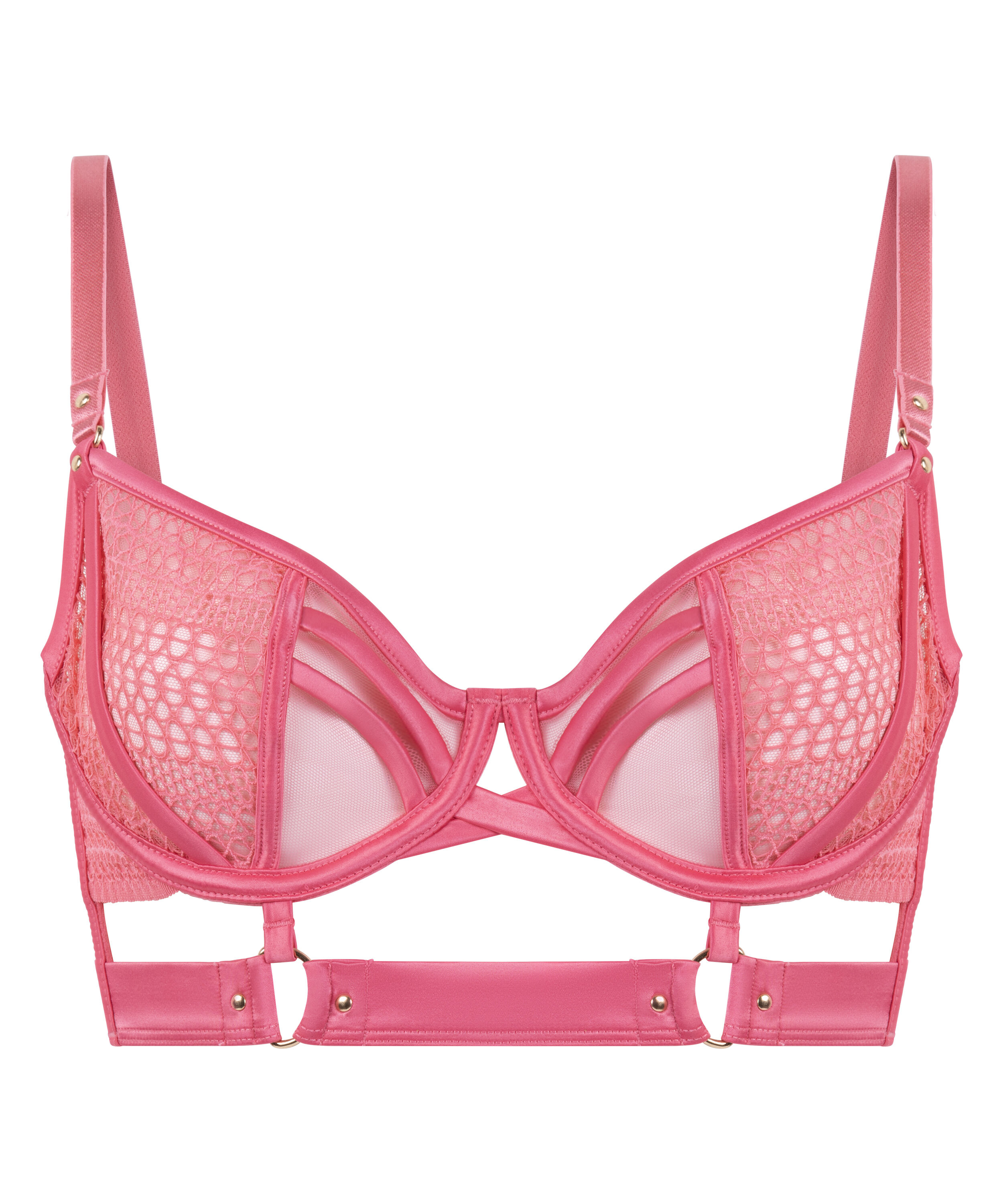 Missy Non-Padded Underwired Bra, Pink