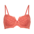 Emily Padded Underwired Bra, Orange