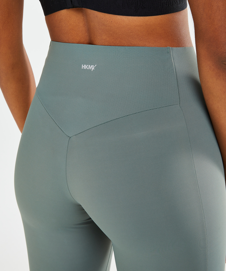 HKMX Make Me Zen High Waisted Leggings, Green