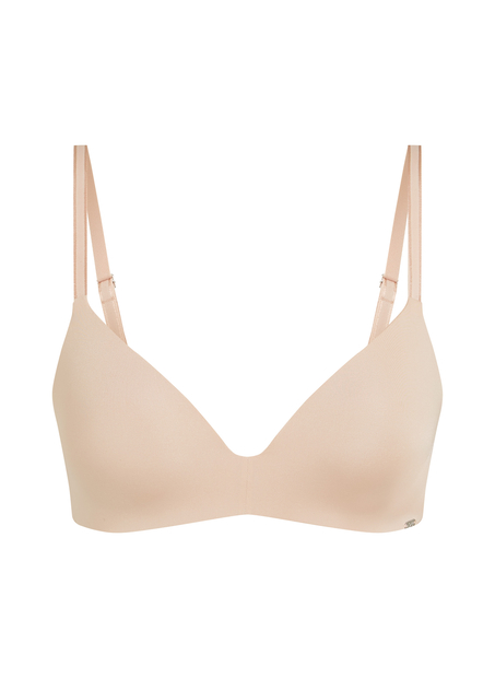 Mona Padded Non-wired Bra, Beige