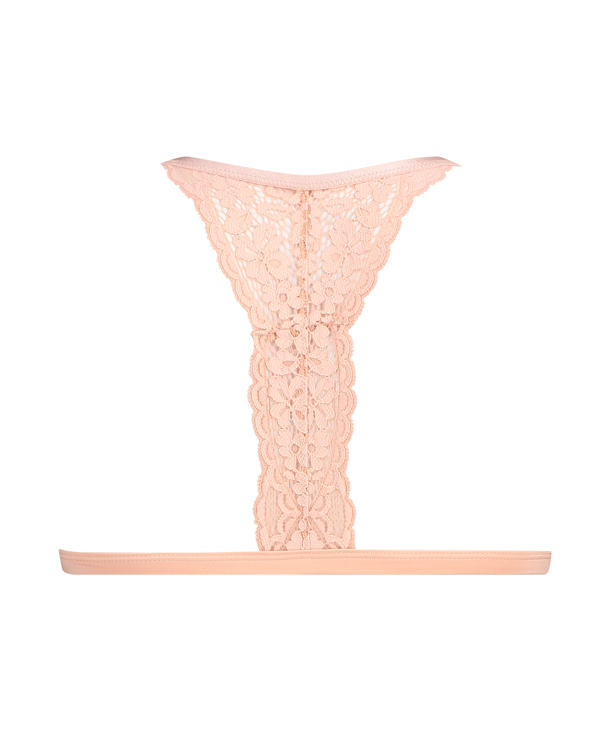 Rose Padded Triangle Bralette, Pink, main