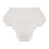 Lace Camille French Knicker, White