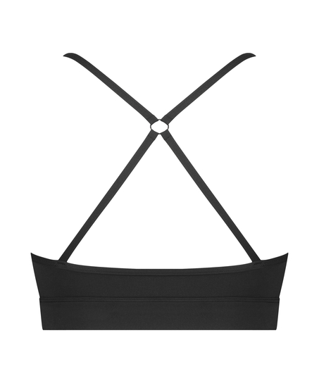 HKMX The Nadi sports bra level 1, Black