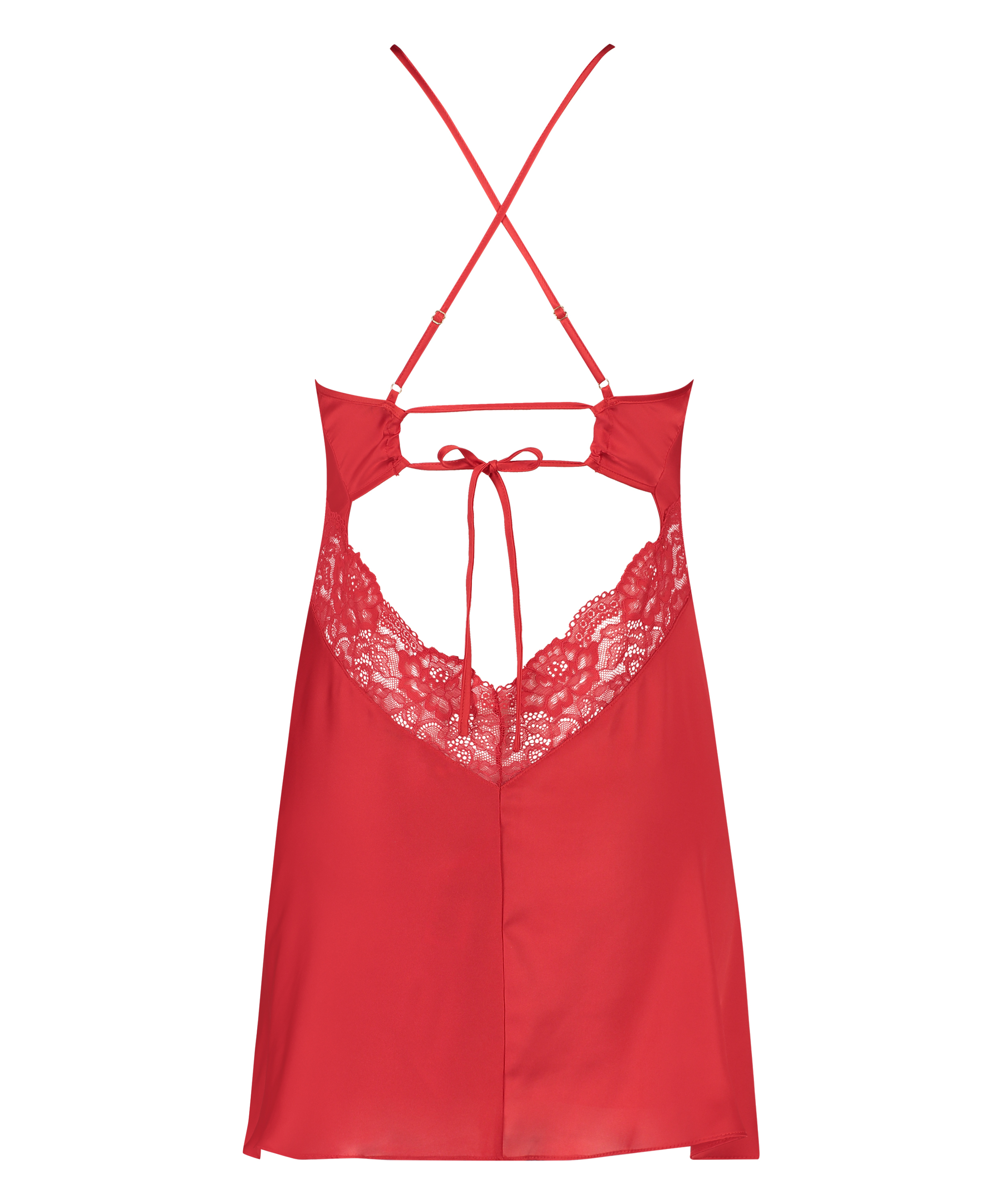 Nina Slip Dress, Red, main
