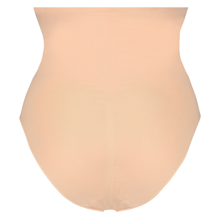 Firming high waisted brief - Level 2, Beige