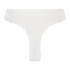 V-shape Mesh Brazilian, White