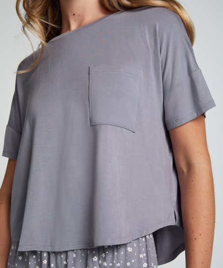 Short Pyjama Set, Purple