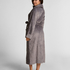Soft Fleece Bathrobe, Grey