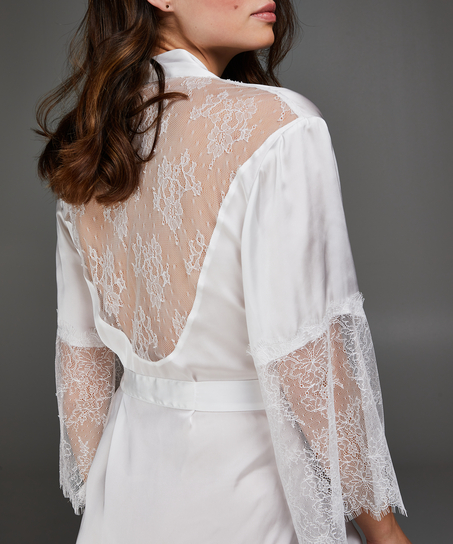 Kimono Satin Lily, White