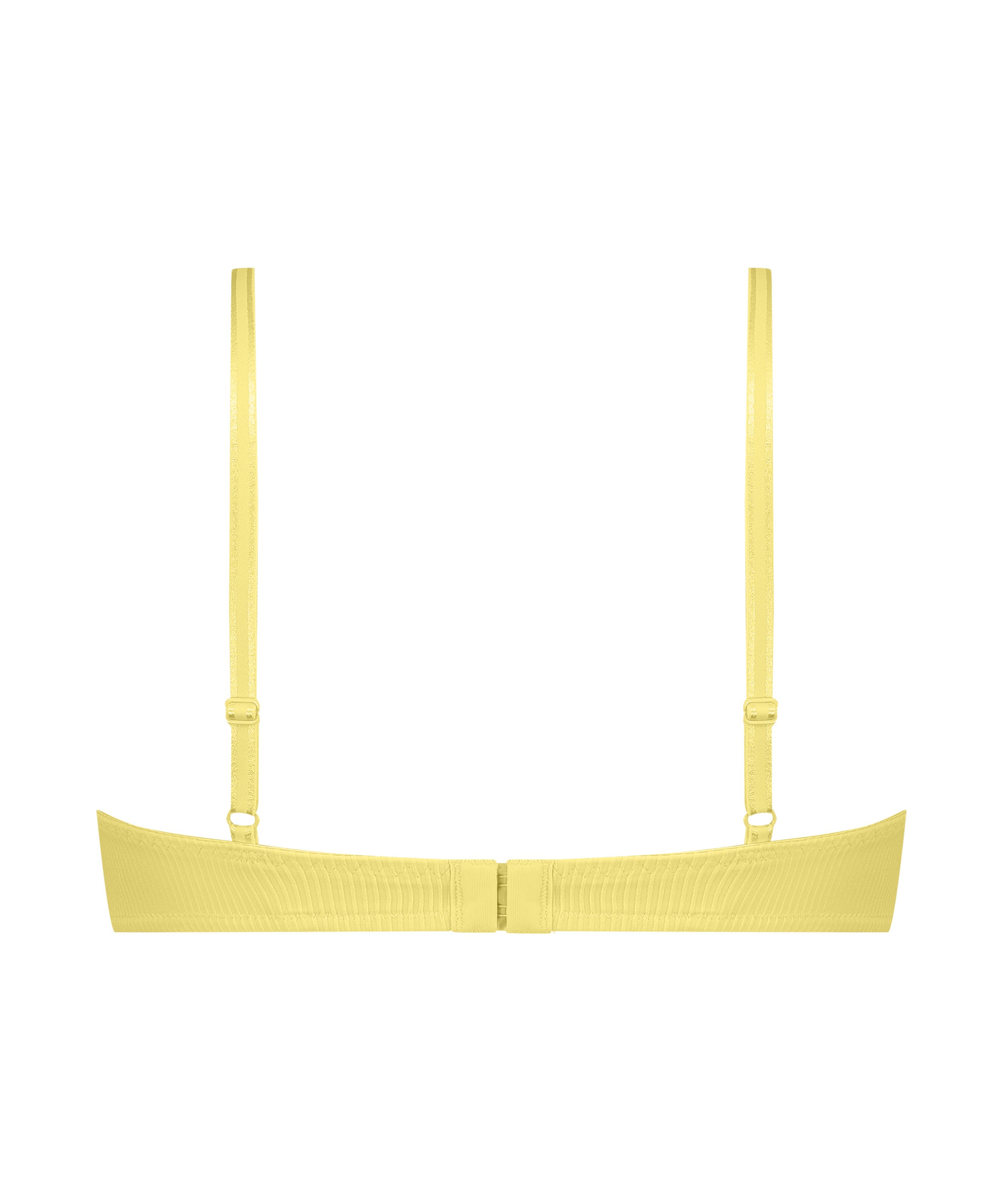 Lola Padded Underwired Bra, Yellow, main