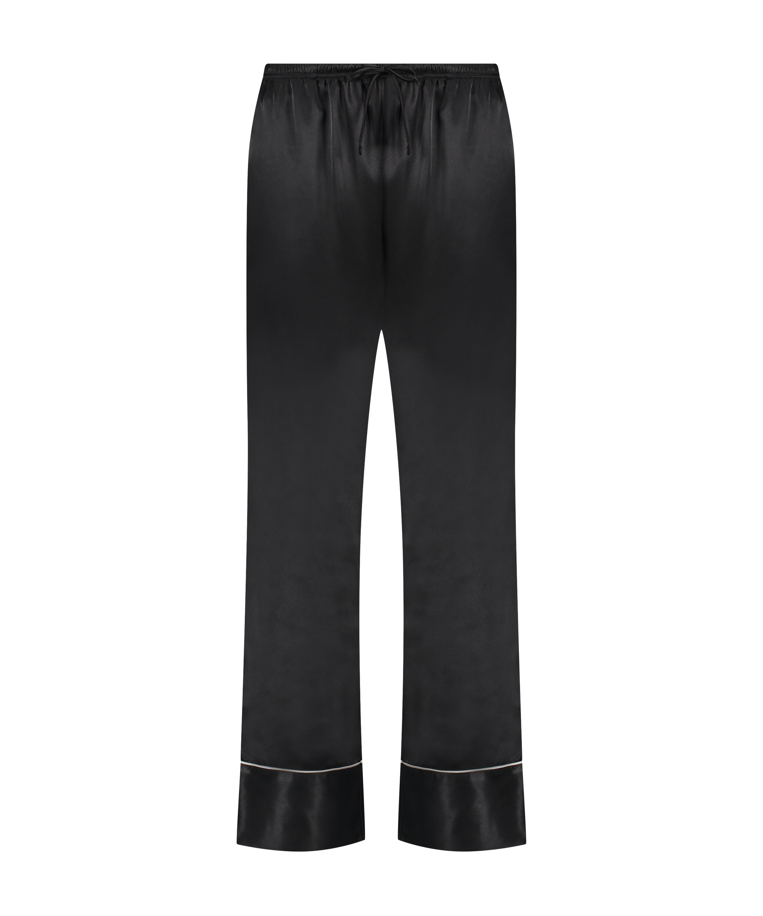 Satin Trousers, Black