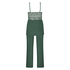 Vera Lace Pyjama Set, Green