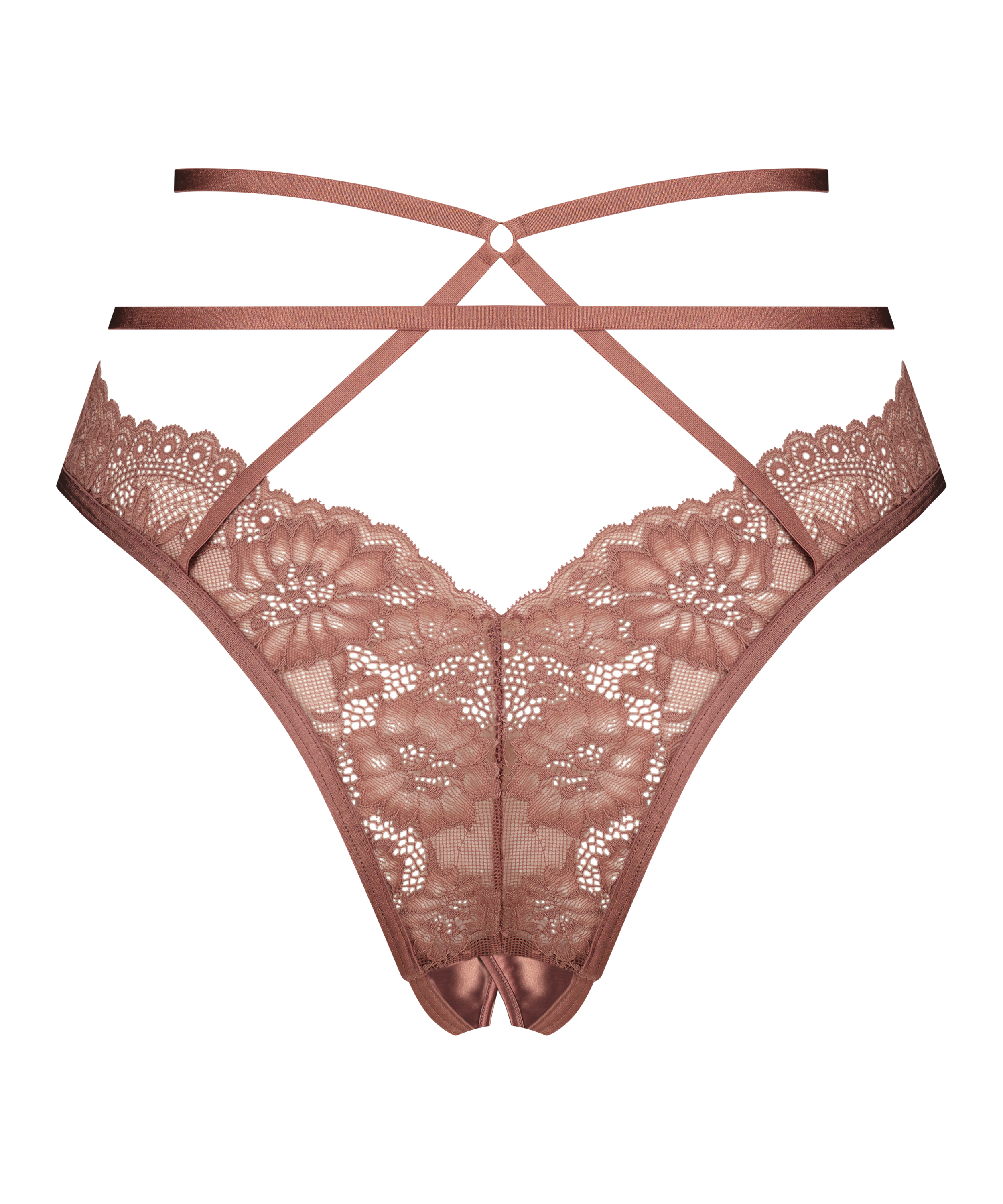 Roxanne Open Crotch Brazilian, Purple, main