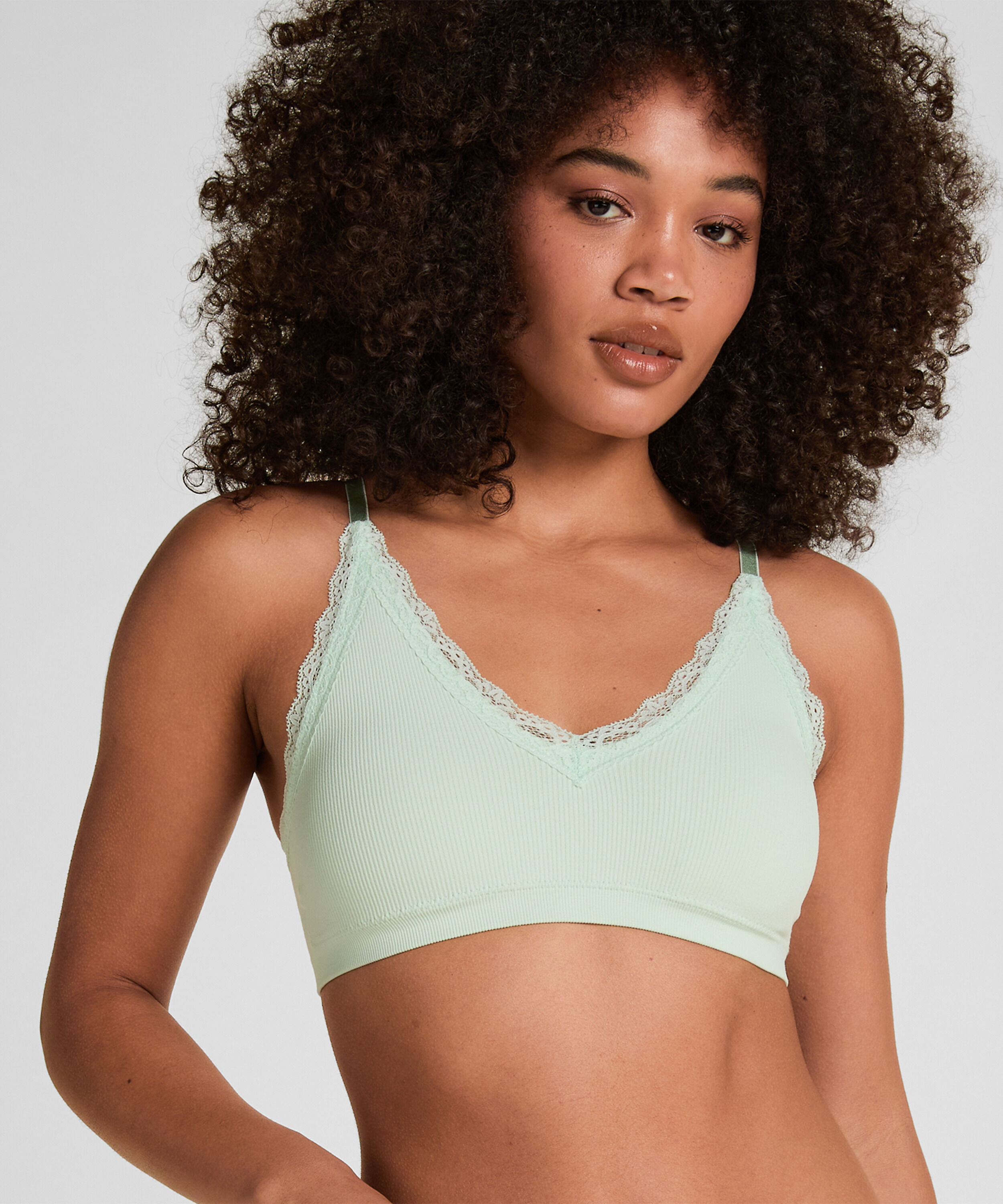 Lola Bralette, Green Lola Bralette, Green