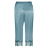 Silk capri pants, Blue