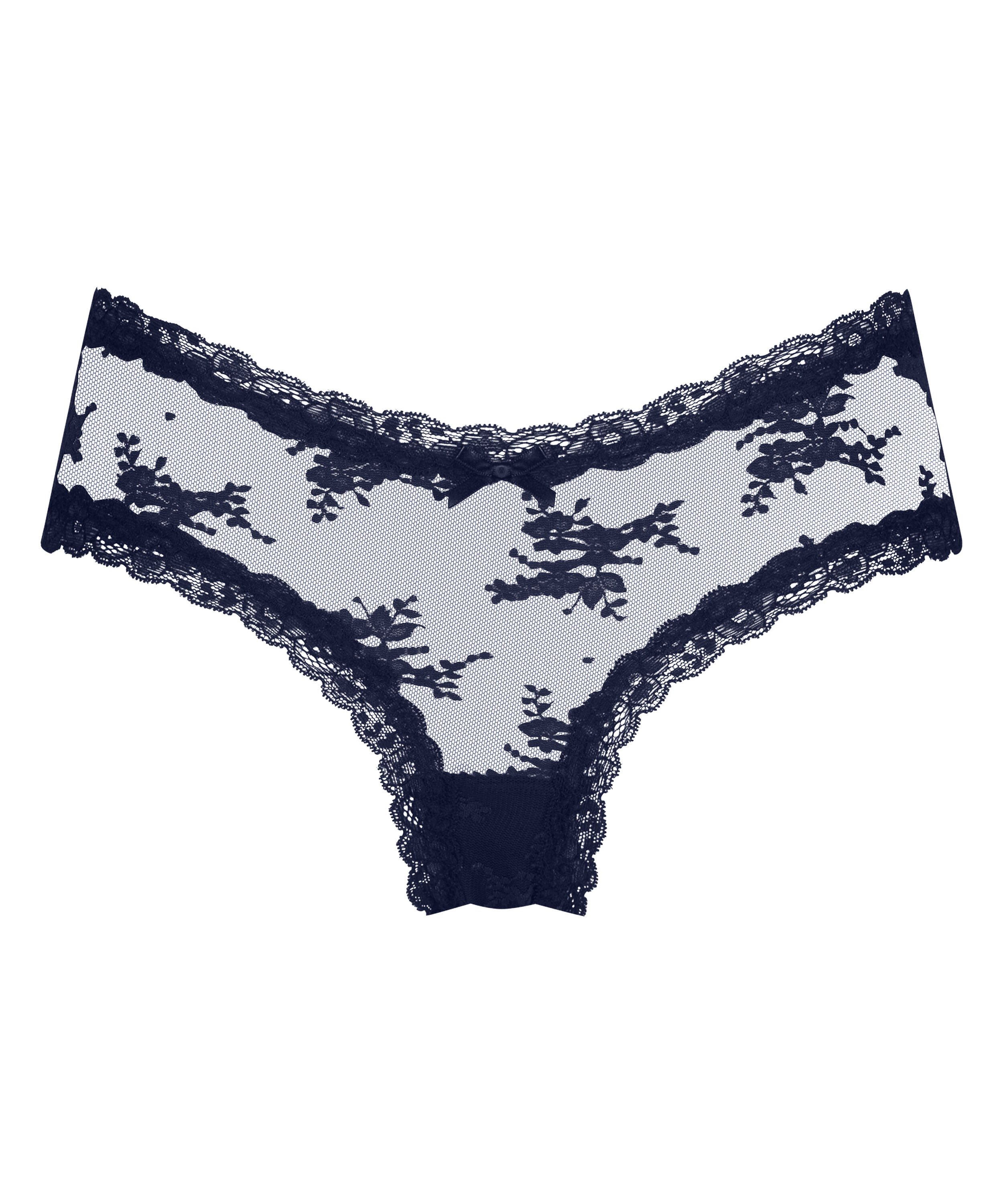 V-shape Mesh Brazilian, Blue