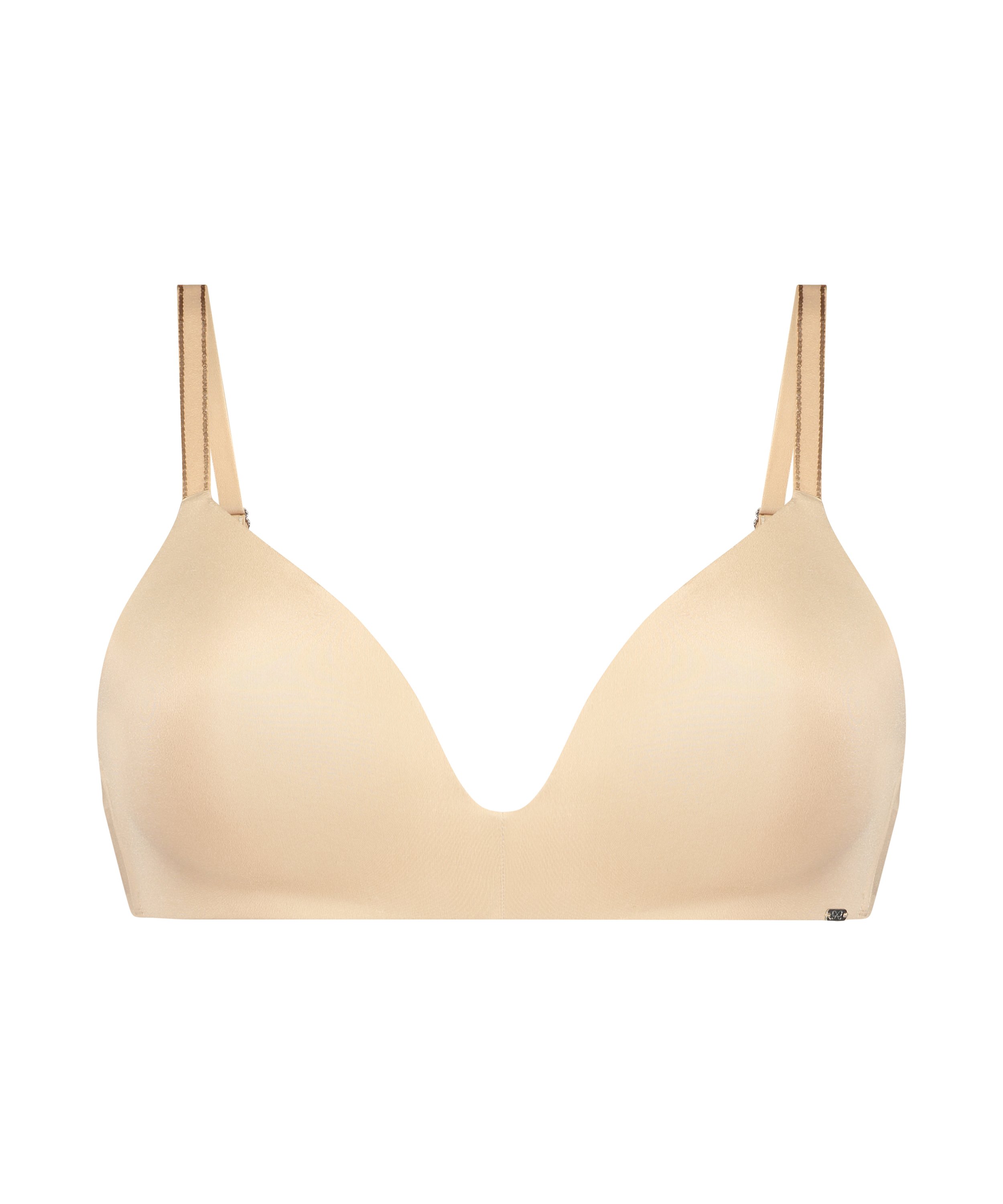 Mona Padded Non-wired Bra, Beige, main