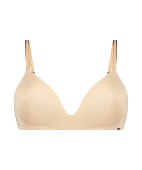 Mona Padded Non-wired Bra, Beige