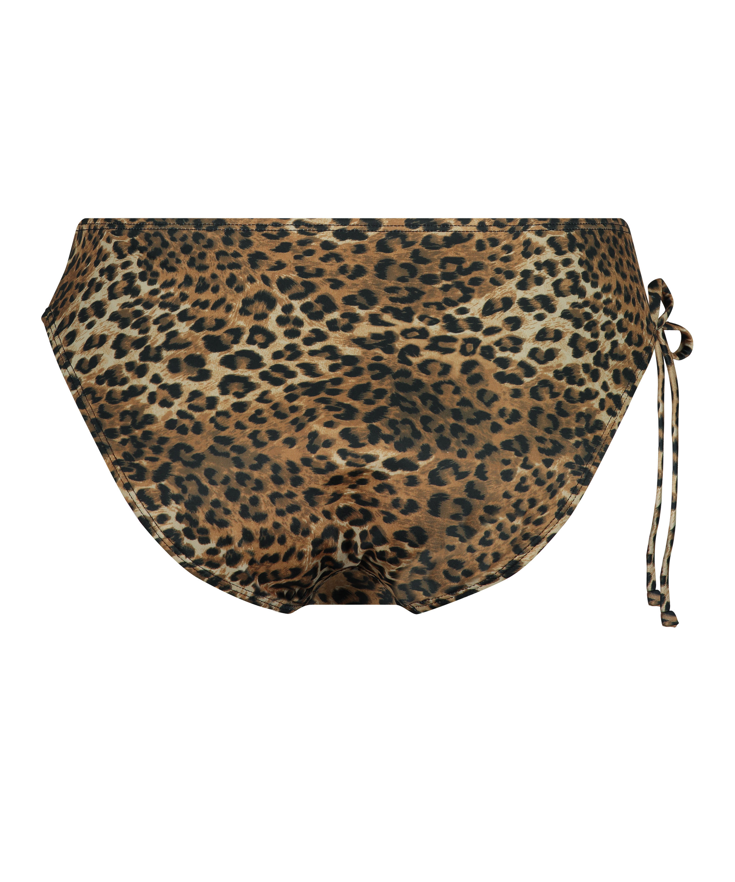 Leopard Bikini Bottoms, Brown, main