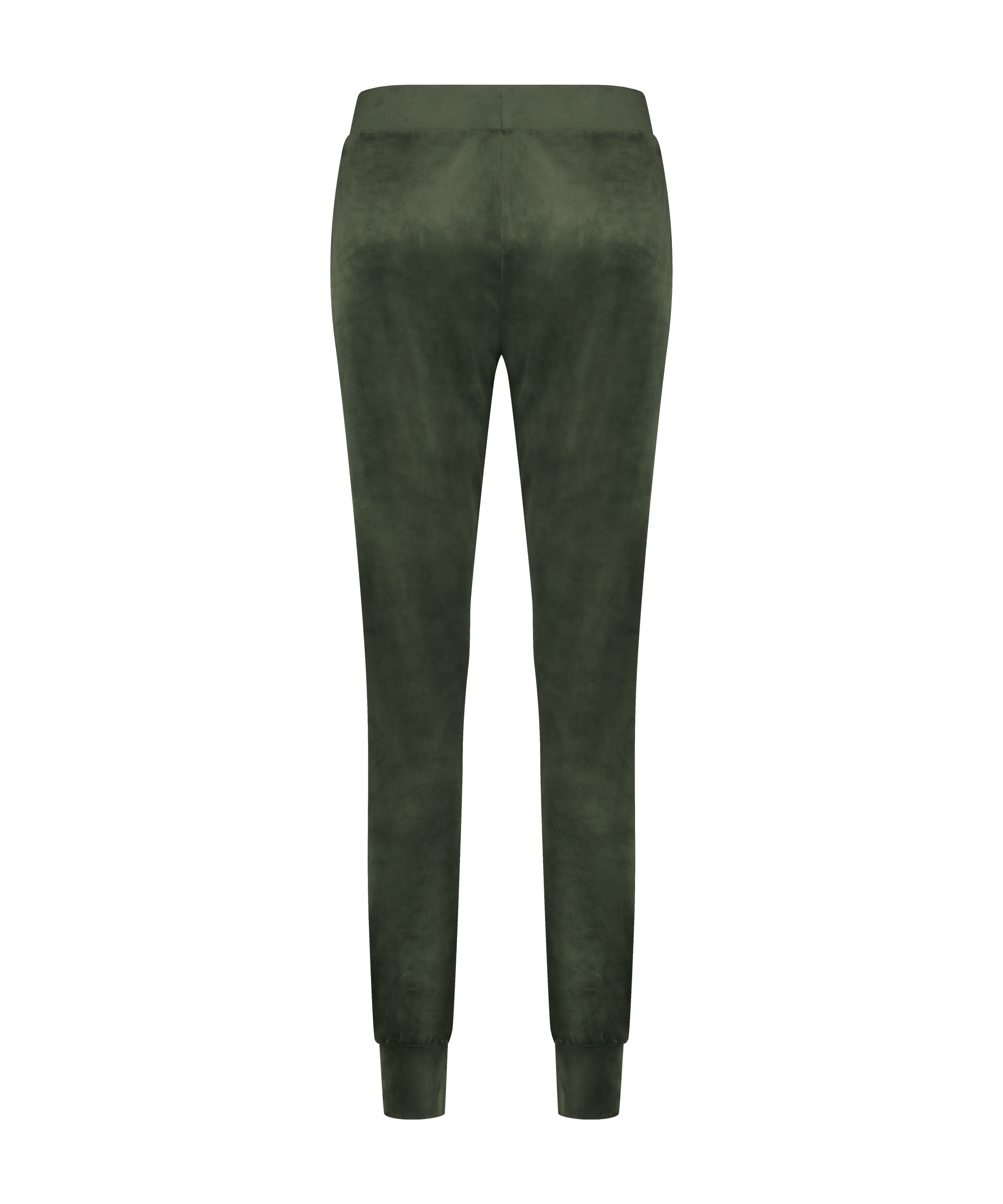Petite Velours Jogging Pants, Green, main