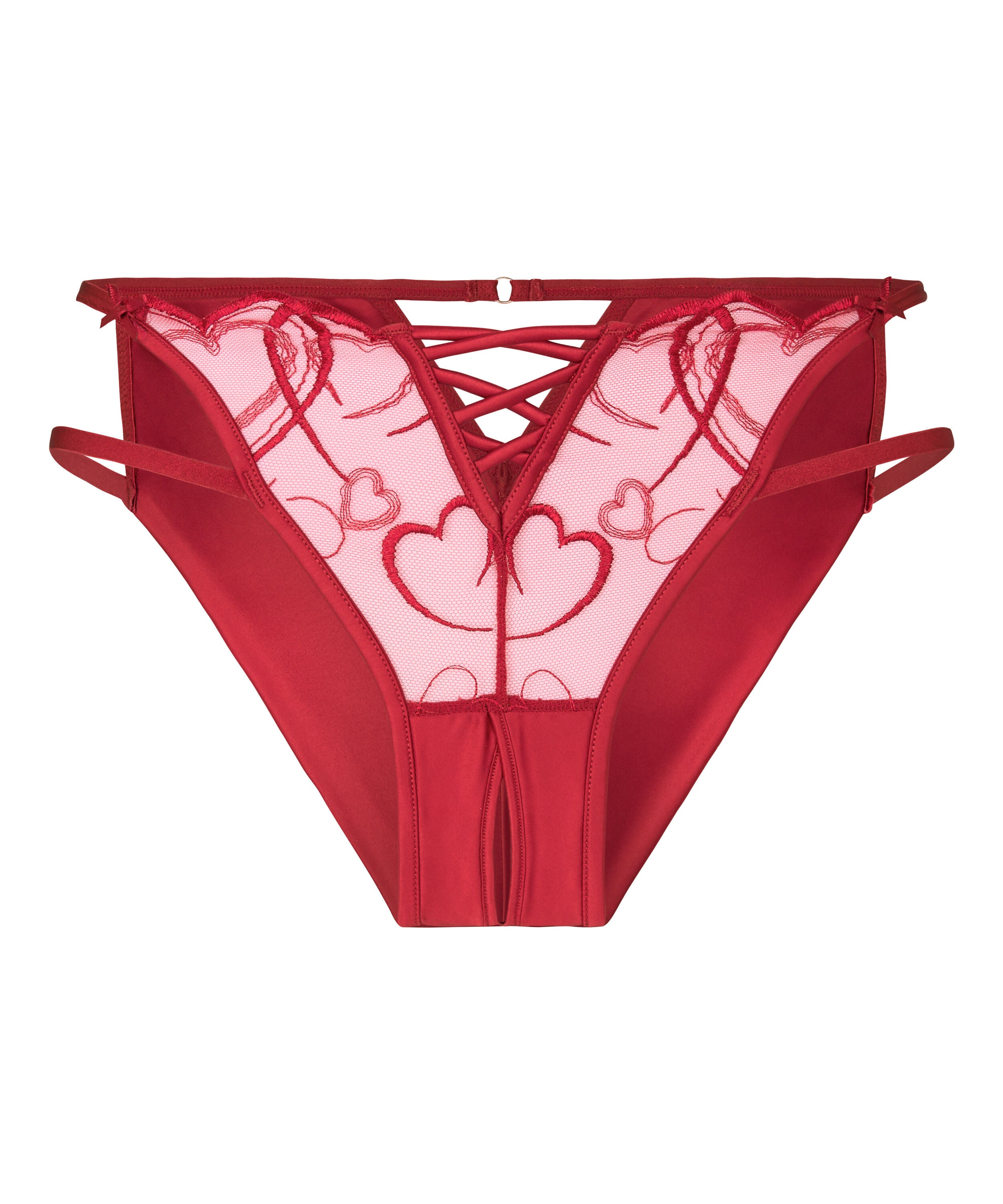 Olivia Highleg Brazilian, Red