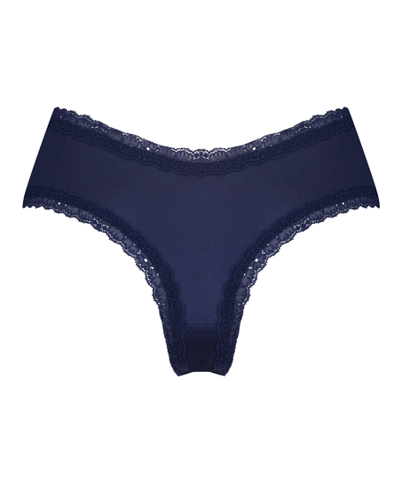 Vixen V-shaped brazilian, Blue