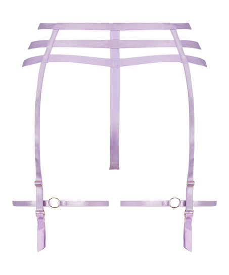 Tara high-cut thong, Purple