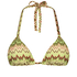 Alcapulco Triangle Bikini Top, Green