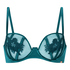 Ember Non-Padded Underwired Bra, Green