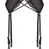 Sabrina Suspender Belt, Black