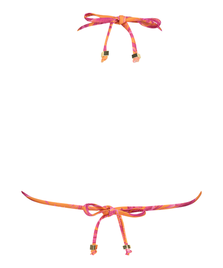Tulum Triangle Bikini Top, Pink
