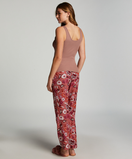 Henley Singlet, Brown