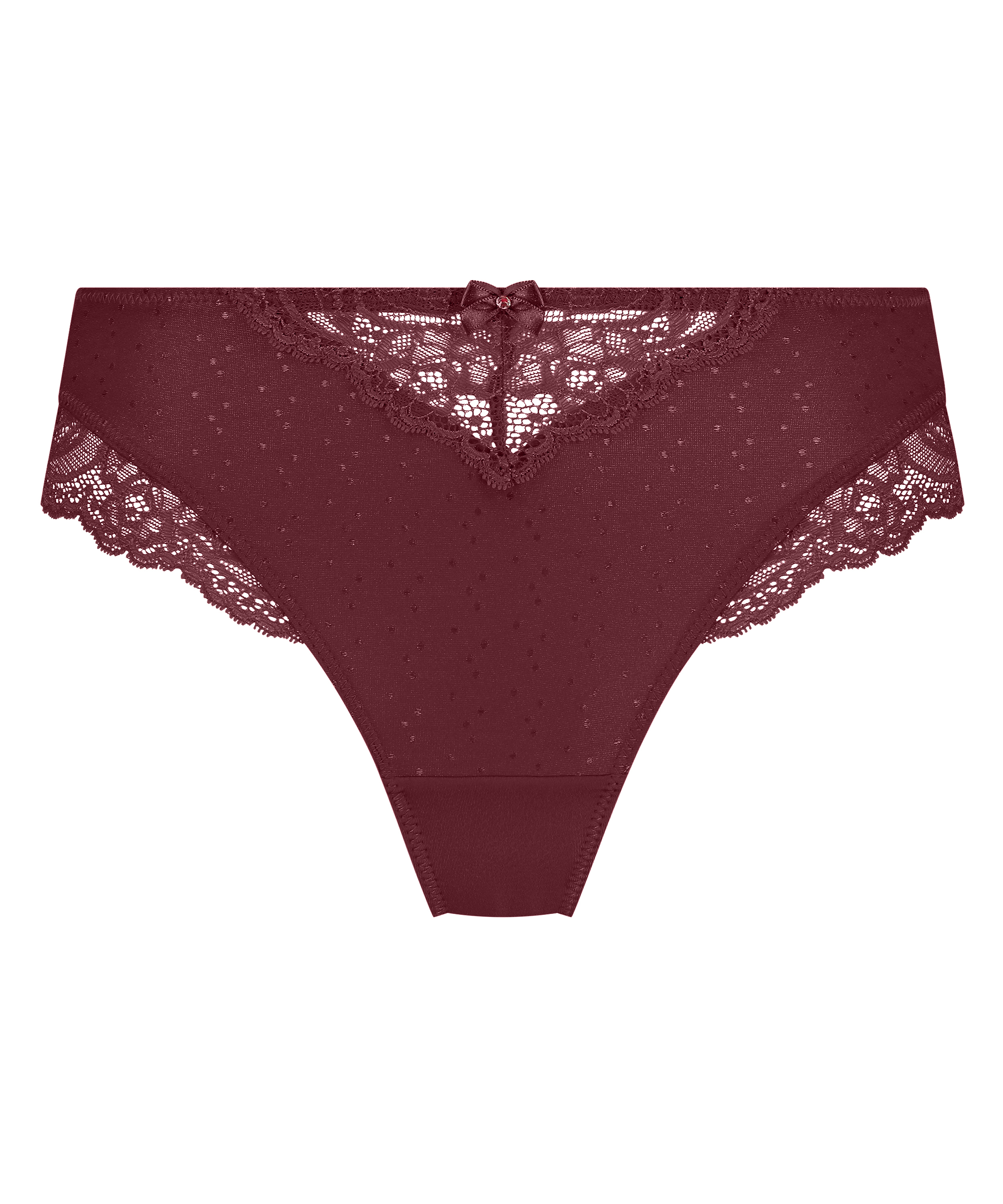 Sophie high knickers, Red, main
