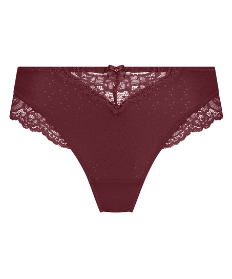 Sophie high knickers, Red