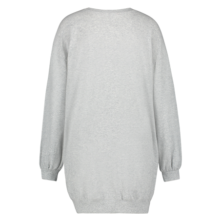 Long-sleeved nightshirt, Grey