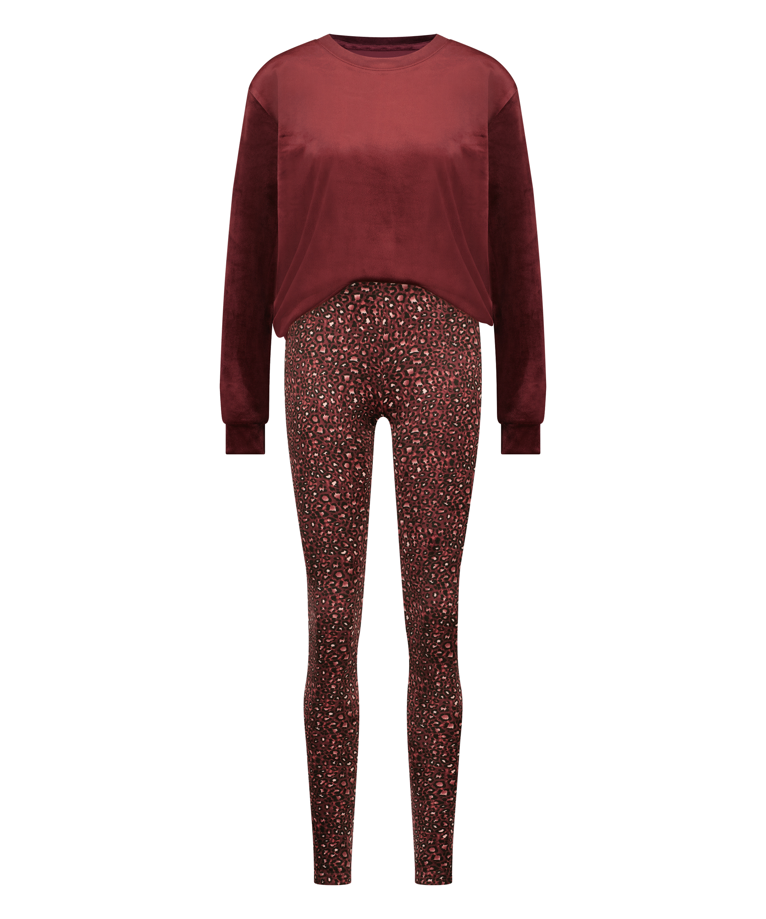 Pyjamaset with Bag, Purple, main