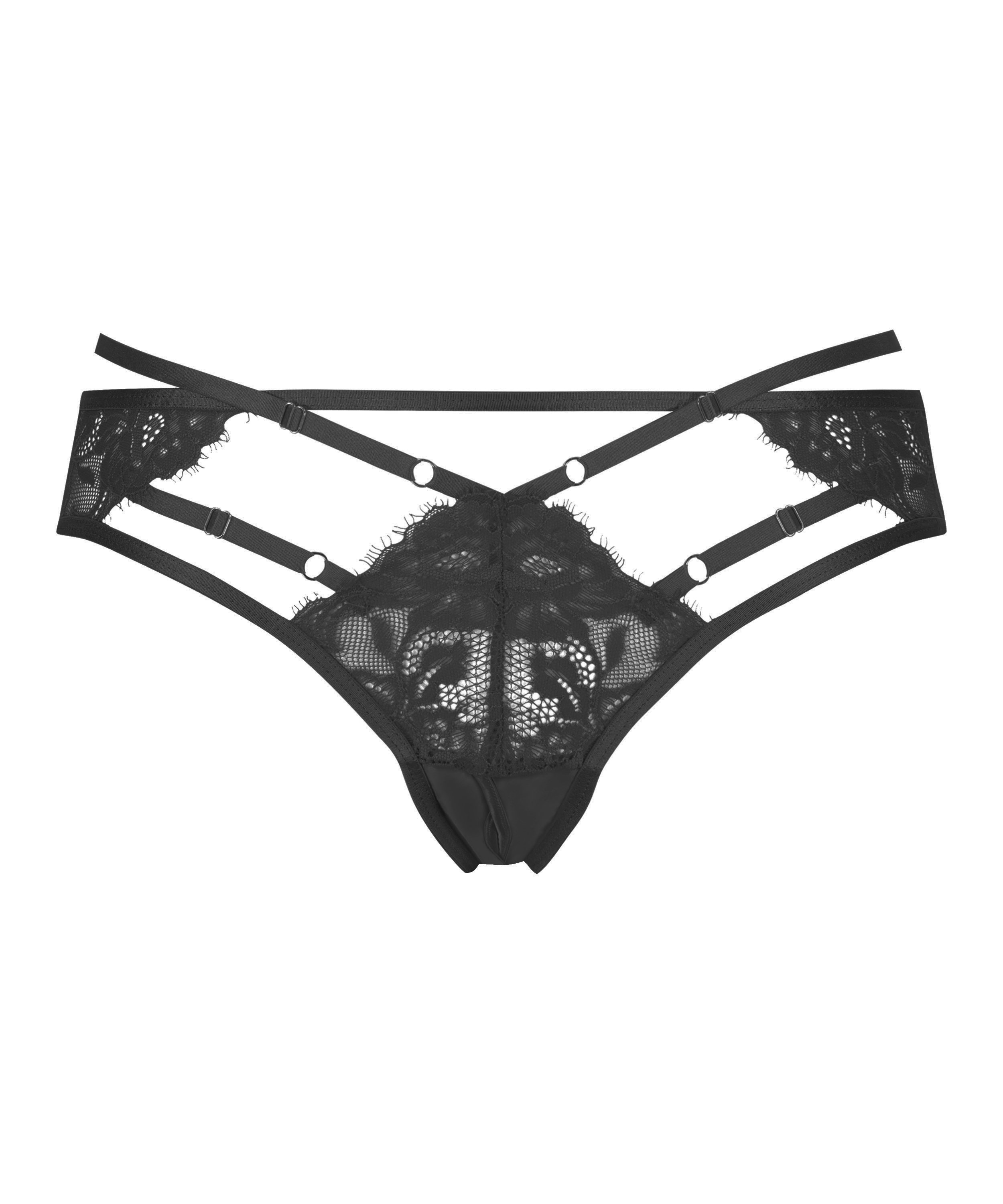 Iggy Open Crotch Brazilian, Black, main