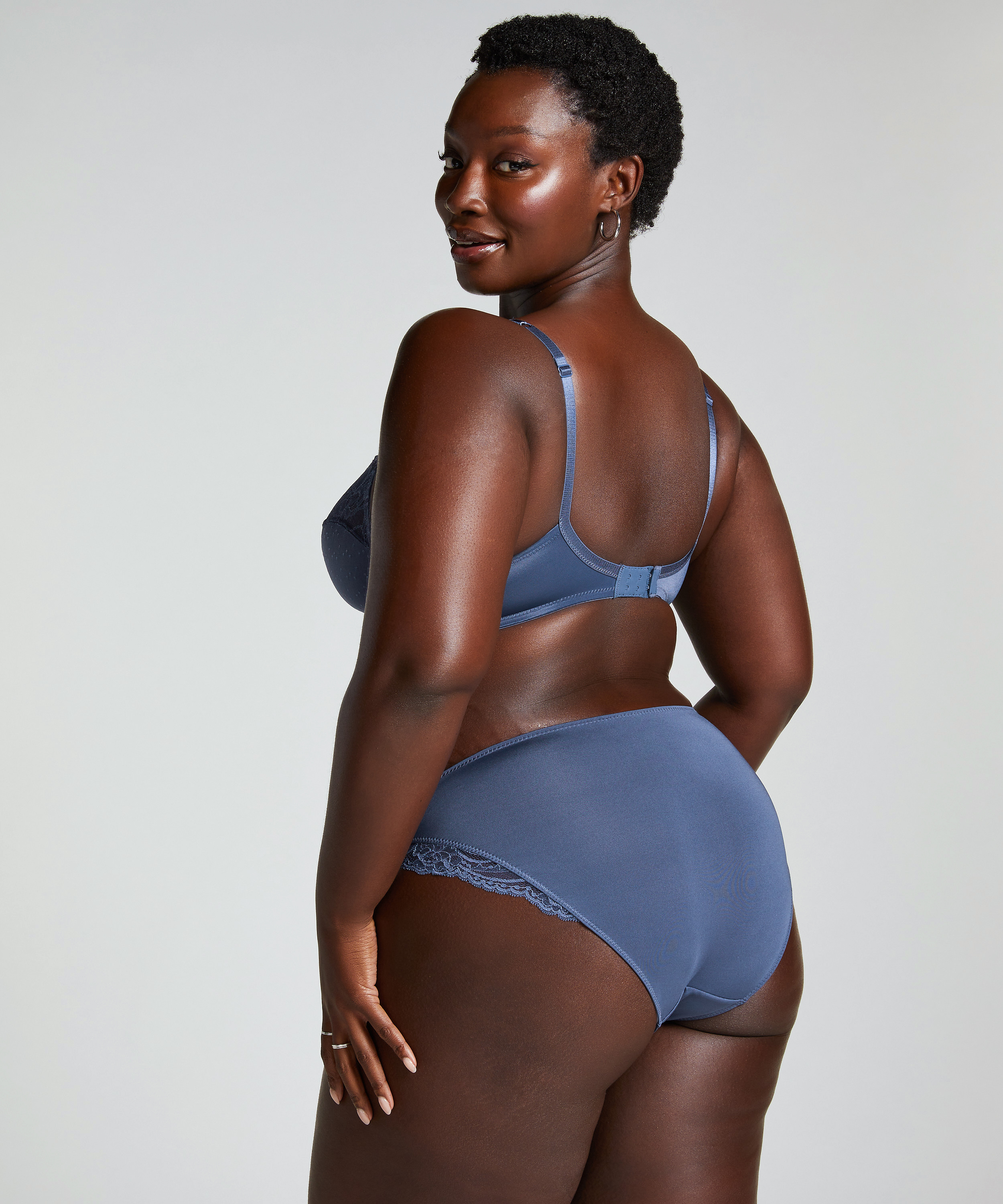 Sophie high knickers, Blue, main