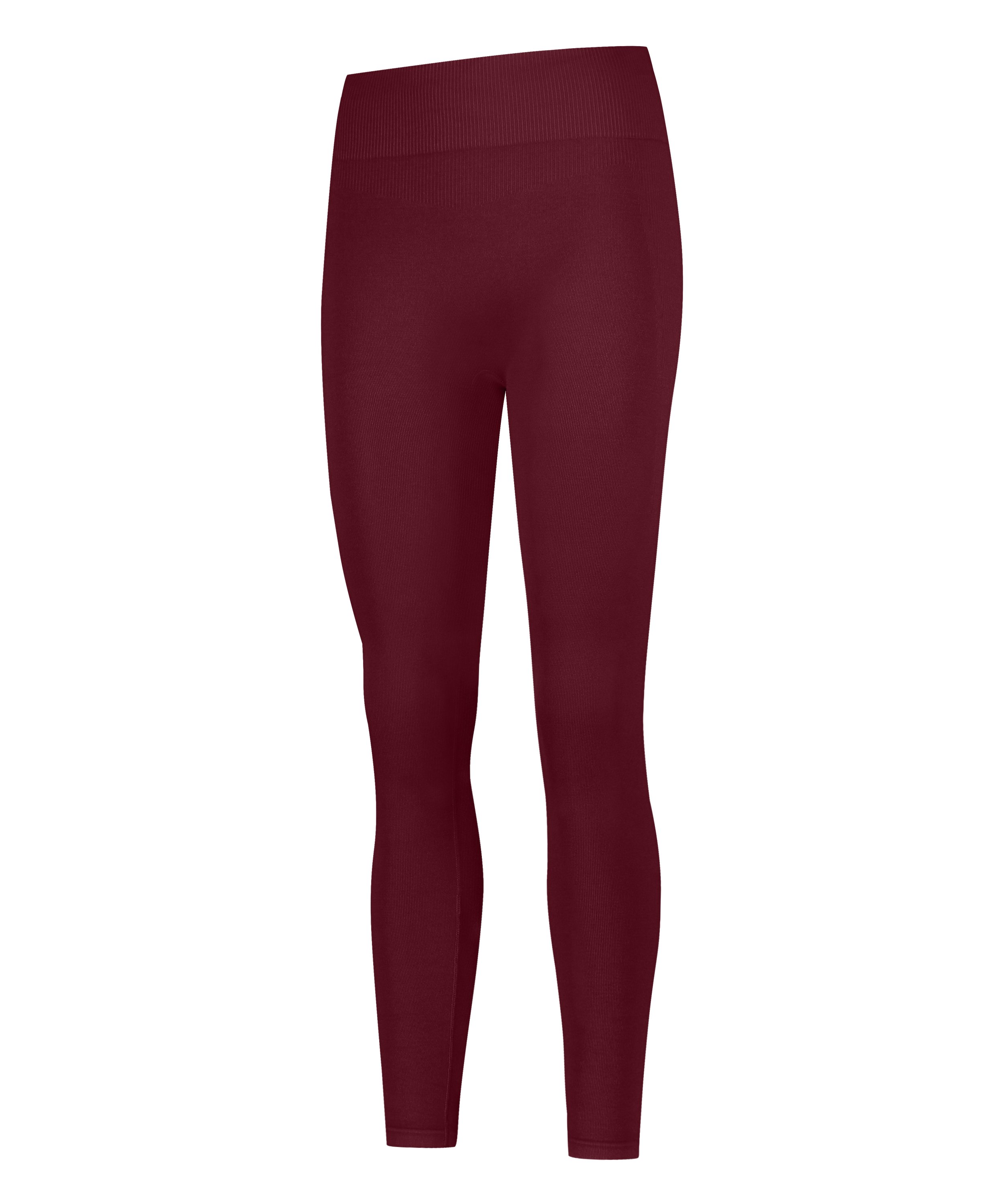 HKMX High waisted seamless sport legging, Red, main