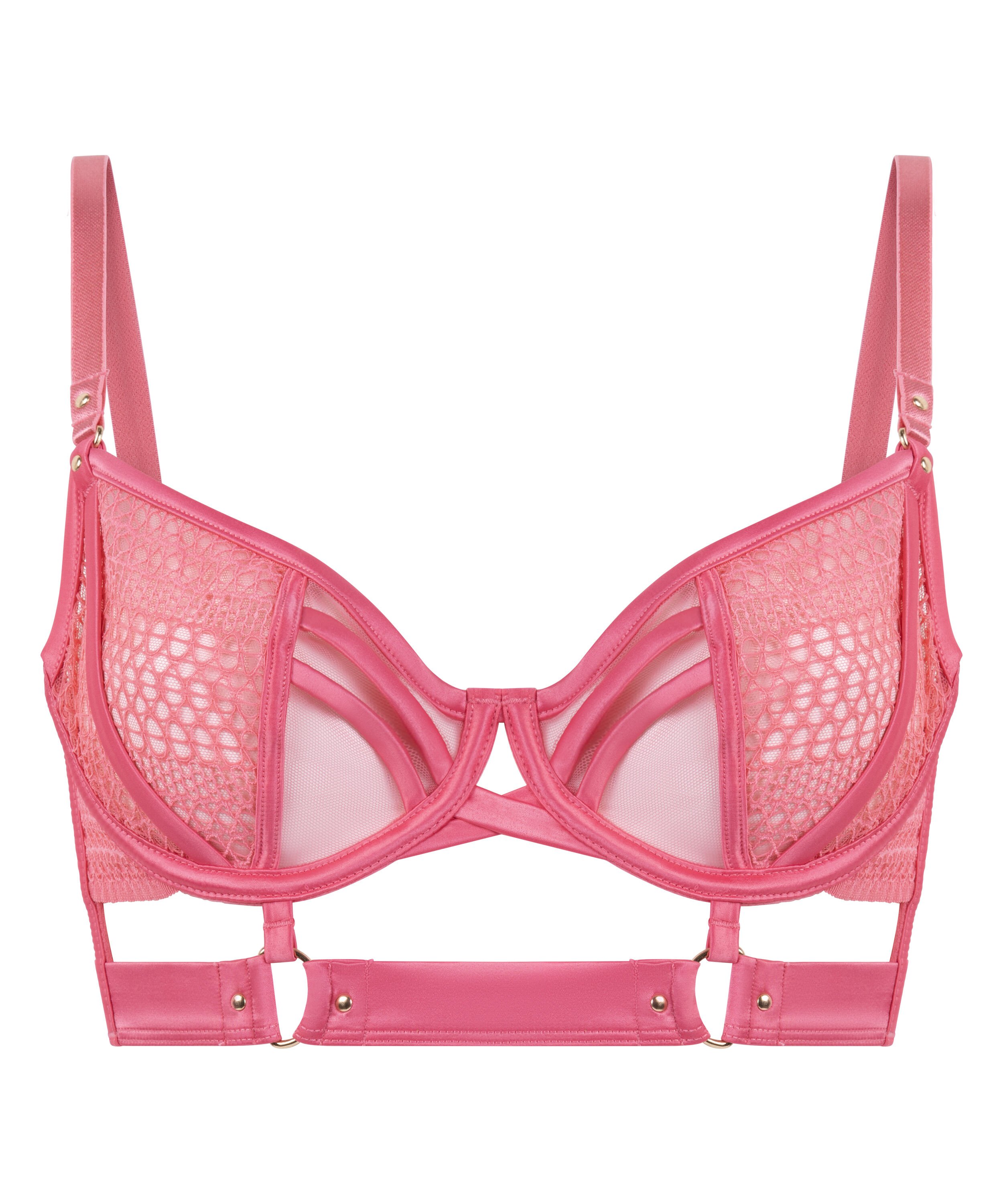Missy Non-Padded Underwired Bra, Pink
