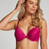 Marine Padded Underwired Push-Up Bra, Pink