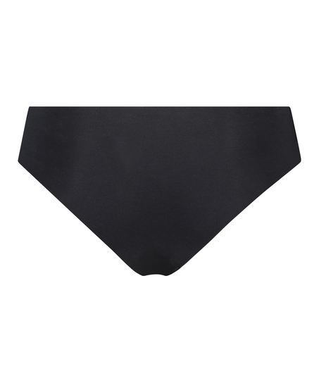 Invisible cotton knickers, Black