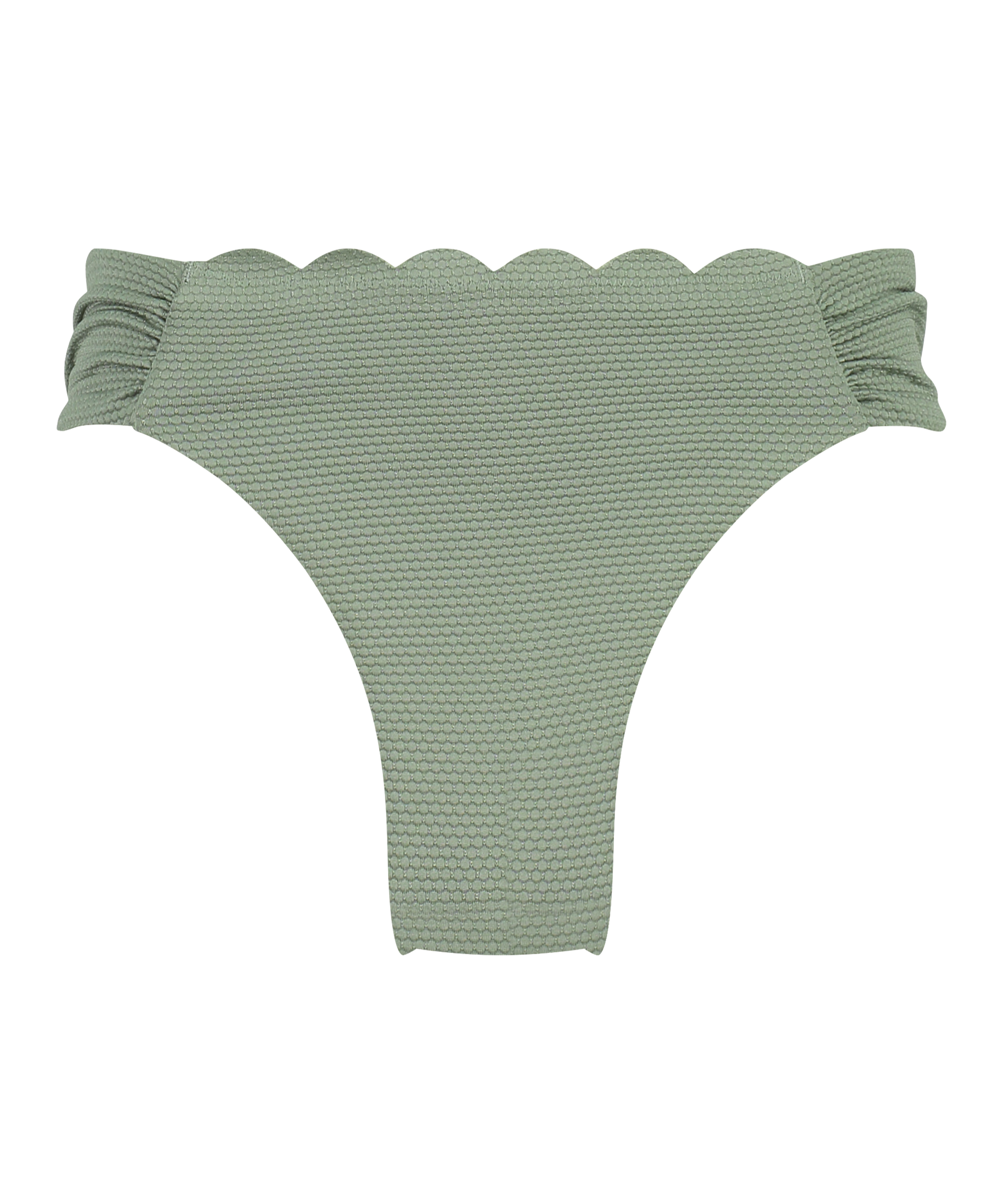 Scallop Rio Bikini Bottoms, Green, main