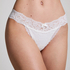 Madison Thong, White