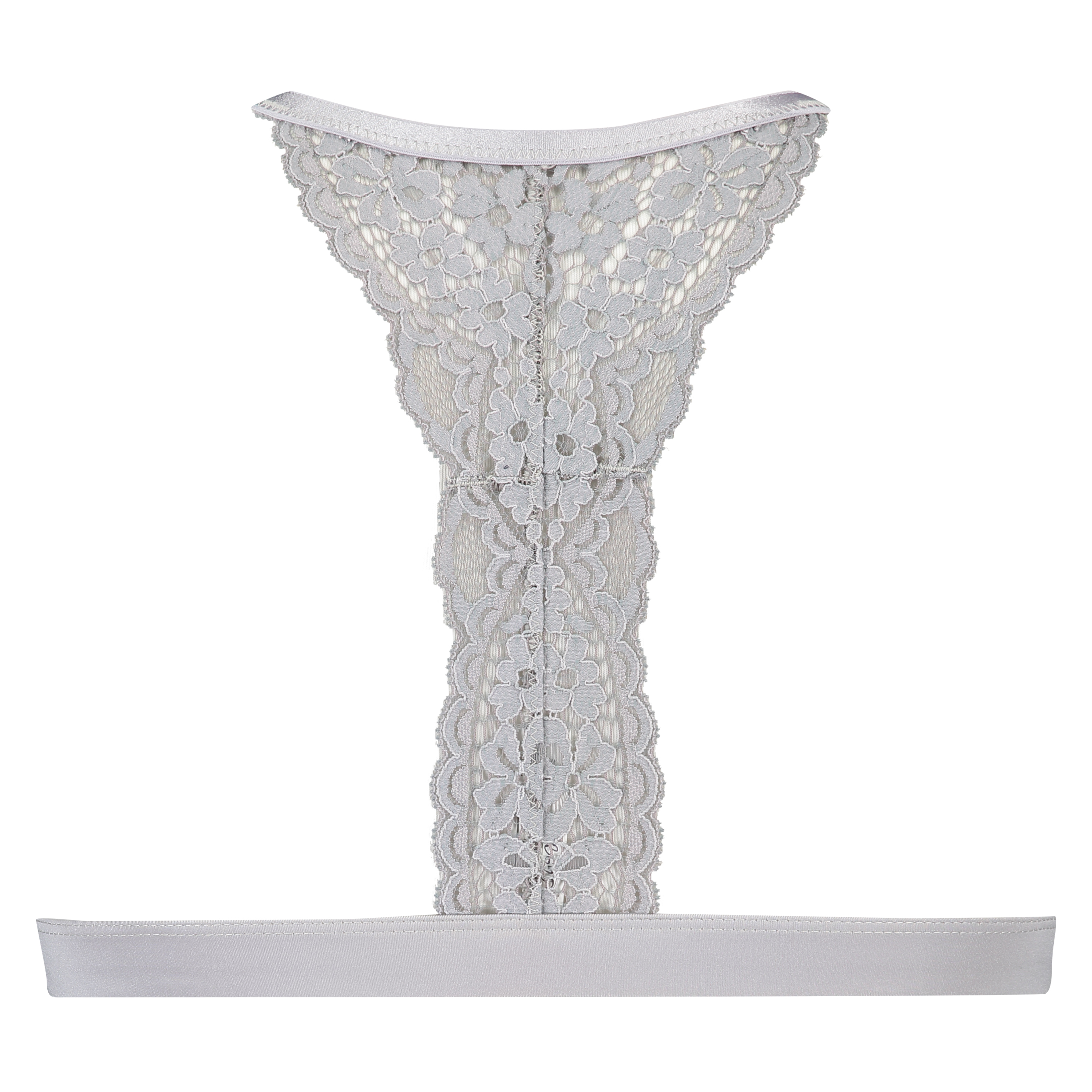 Marina Padded Triangle Bralette, Grey, main