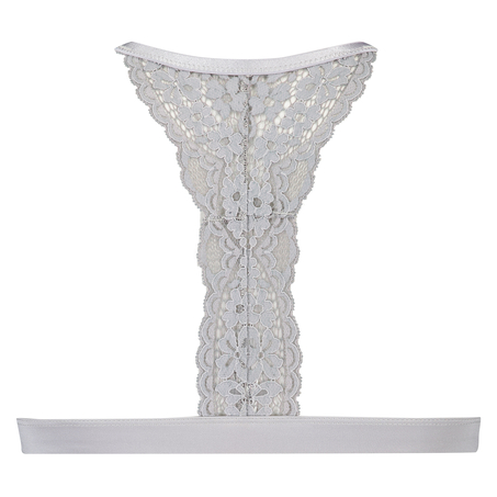 Marina Padded Triangle Bralette, Grey