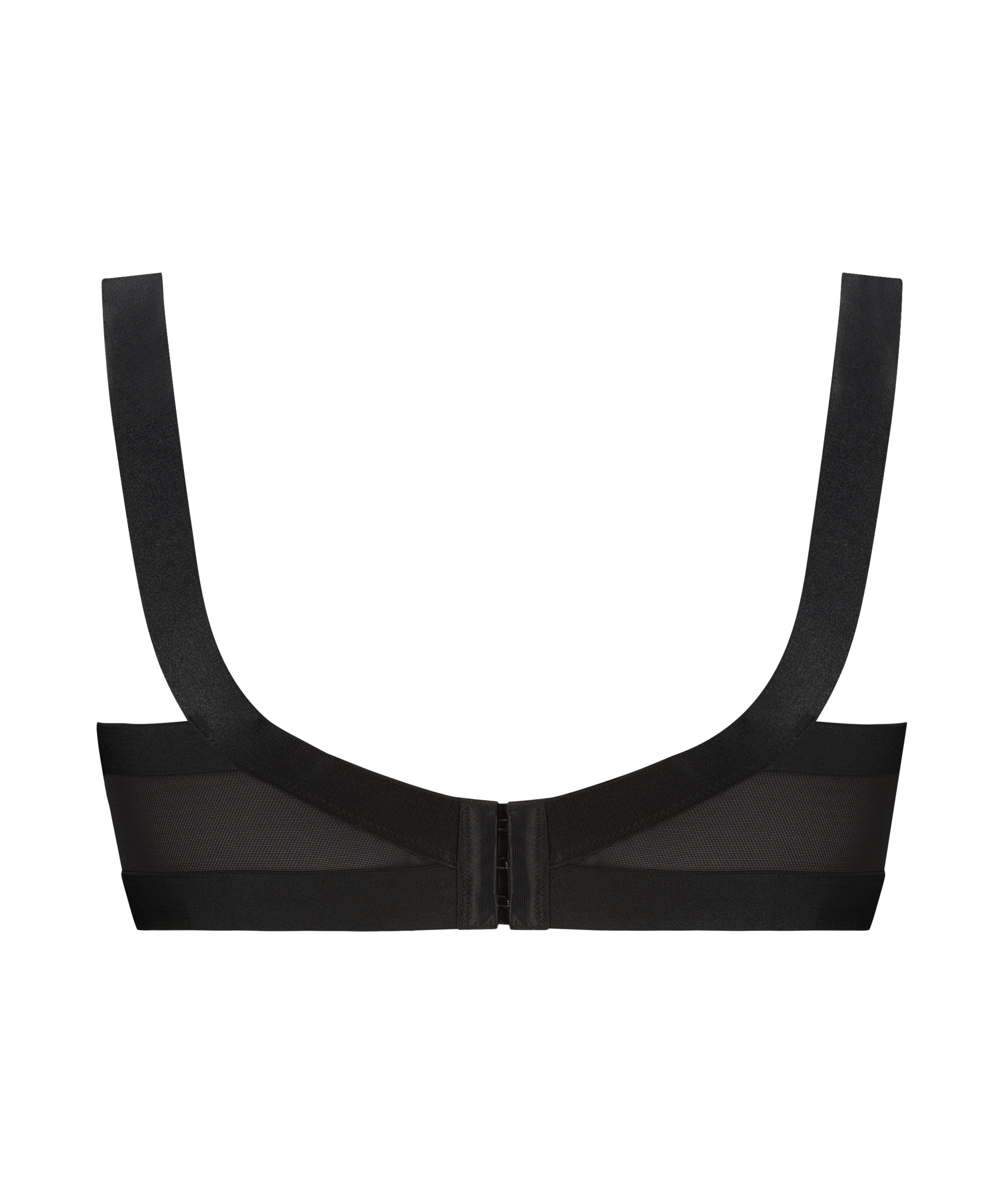 Donna Non-Padded Underwired Bra Sparkle, Black, main