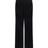Velvet Pyjama Pants, Black