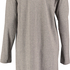 Nightshirt round neck long sleeves, Grey